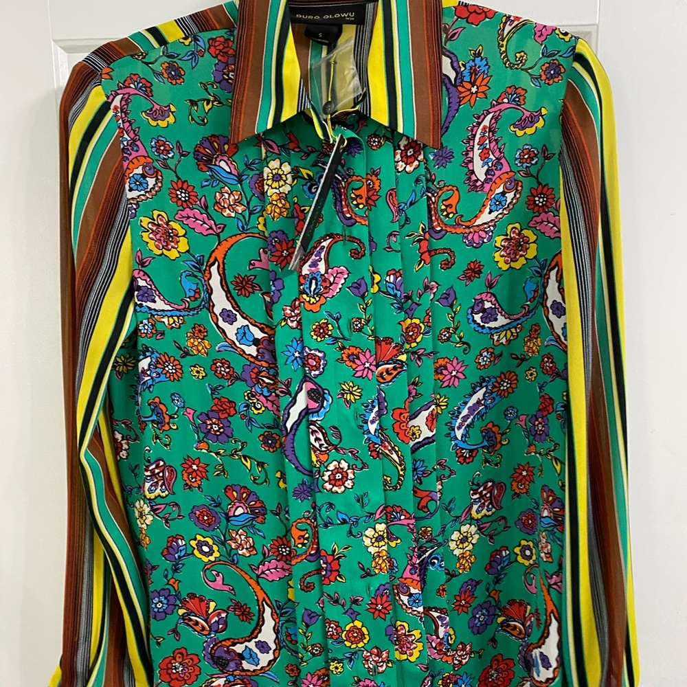 Duro Olowu women’s button down blouse